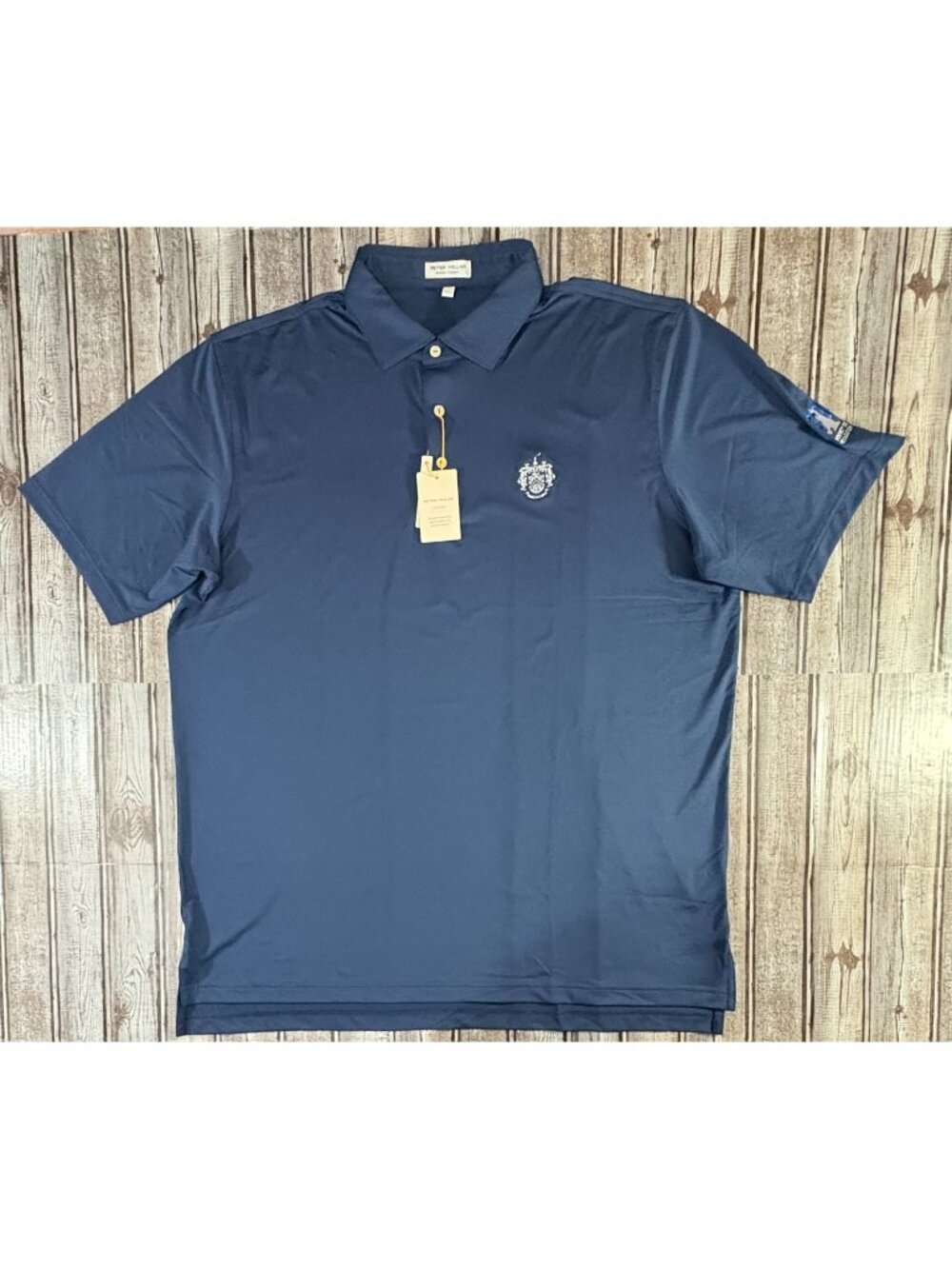 Peter Millar TRUMP National Golf Club Bedminster "Perfect 33" Polo Size XL Navy